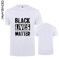 DOVEARK Accept Custom Brand Logo 2025 Black Lives Matter Plus Size Men Short Sleeve O-Neck Tee Shirt