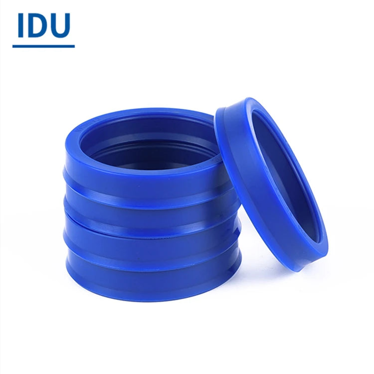 IDU PU Rod Seal Hydraulic Cylinder Piston Shaft Oil Seal Polyurethane Wear Resistant U Cup Seal