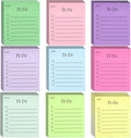 Stationery Student Multi Color Fluorescent Paper Sticky Note Strong Stickiness Creative Sticky Notes Notebook Customization logo