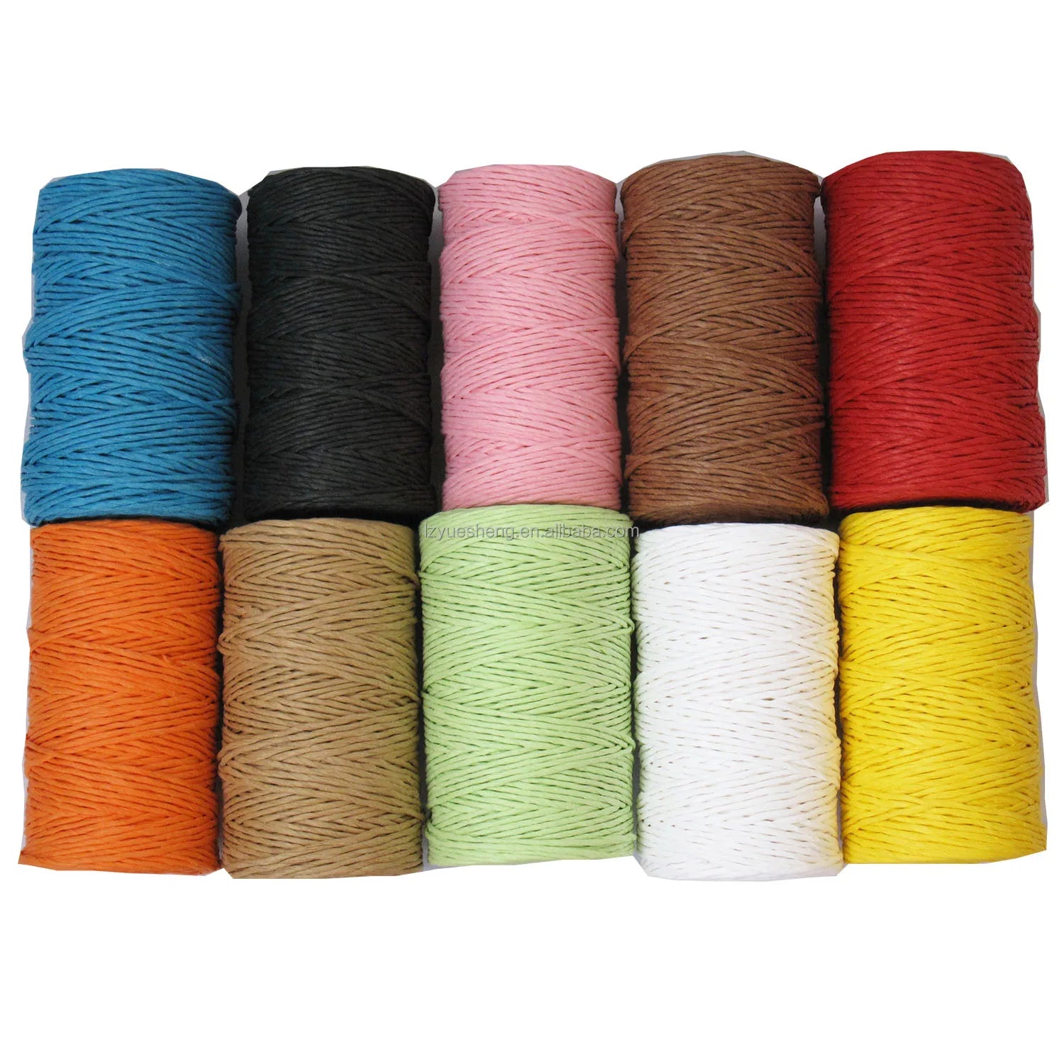 2MM 100-Yard Decorative DIY Paper Raffia Rope Twisted Packaging for Craft and Decoration