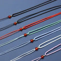 Jade Pendant Necklace Rope Chain Jewelry Accessories Gemstone Stone Pendant Necklace Chain Rope