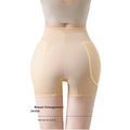 Women's High-waisted Hip-lifting Shaping Pants with Thick Crotch Foam Hip Pads and Transformative Underwear with Hip Enhancer