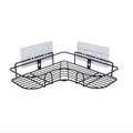 Toilet Storage Rack Bathroom Shelf No-Drill Corner Shelf Shower Wall Mounted Shelf Bracket Bathroom Accessory Organizer