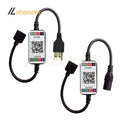 4-Pin RGB LED Strip Controller USB DC 5V-24V 6A Constant Voltage PWM 4-Wire 3-Channel Smart Remote Control Dimmer APP Control