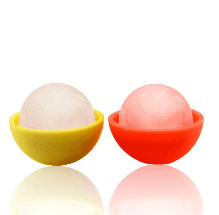 2022 Custom Logo Whiskey Silicone Ice Ball Maker Mold Single Tray with Lids Wholesale Novelty Gifts Toplin Brand Made in China