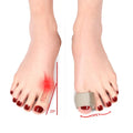 Hammer Toe Straightener Fabric Protector Sleeve Tube With Toe Spacers Pads for Hallux Valgus Alignment Overlap Toes HA01206