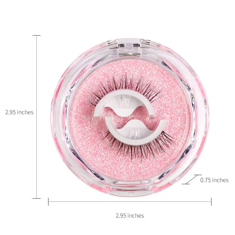 Reusable Self-Adhesive Eyelashes OEM No Eyeliner or Glue Needed Pestana Stable Easy to Put on Natural Look Waterproof Pestanas