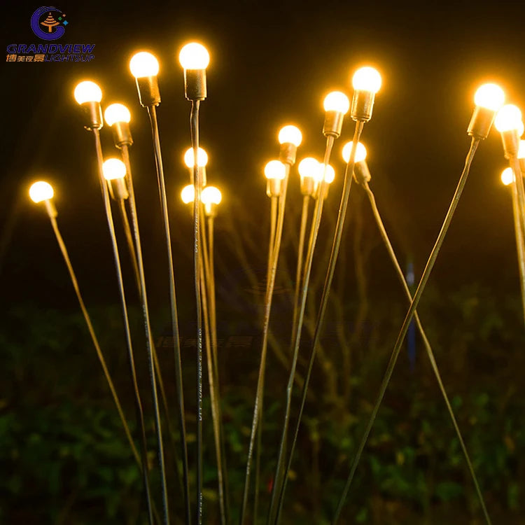 Waterproof Outdoor 12v 24v LED Firefly Landscape Light for Wedding Christmas Decorate Garden Lights