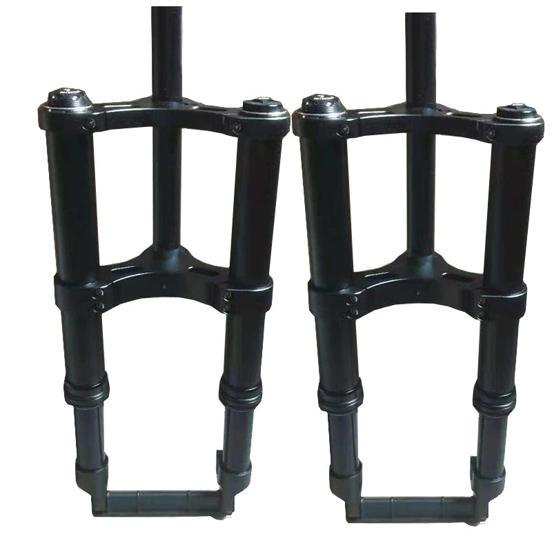 12" Bicycle Fork Special Size Customized Electric Fat Bike Bicycle air Front Fork for Fiido Q1 Q1s