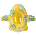 New Design Inflatable 3D Plane Kids Seat Float with Water Gun Cartoon Plane Seat Float with Water Gun