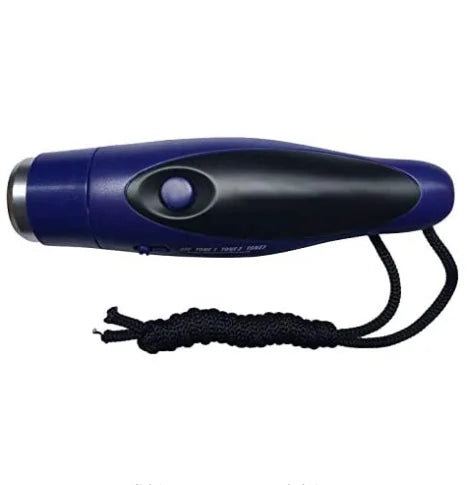 Blue Sports Handheld Electronic Whistles with Lanyard for Referee  P.E. Teacher Training Electronic Whistle