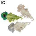 Customized Korean Jellyfish Acetate Clip Ocean Series Color Matching Big Hair Clip Ladies Fashion Luxury Cute Animal Hair Claw