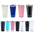 16oz/20oz  Smart Wireless Stainless Steel Bluetooth Music Speaker Tumbler Car Mug Vacuum Flask with Bottle Opener