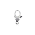 15mm Elegant Rotatable Sterling Silver 925 Oval Shaped Swivel Lobster Clasps Keychain Lock Jewelri Findings