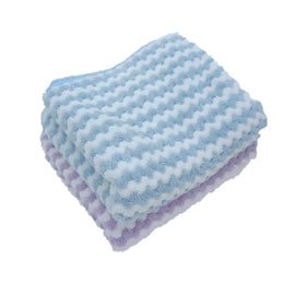 Colorful Plush Polyester Knitted Eco-Friendly Quick-Dry Bath Towel for Hotel Use