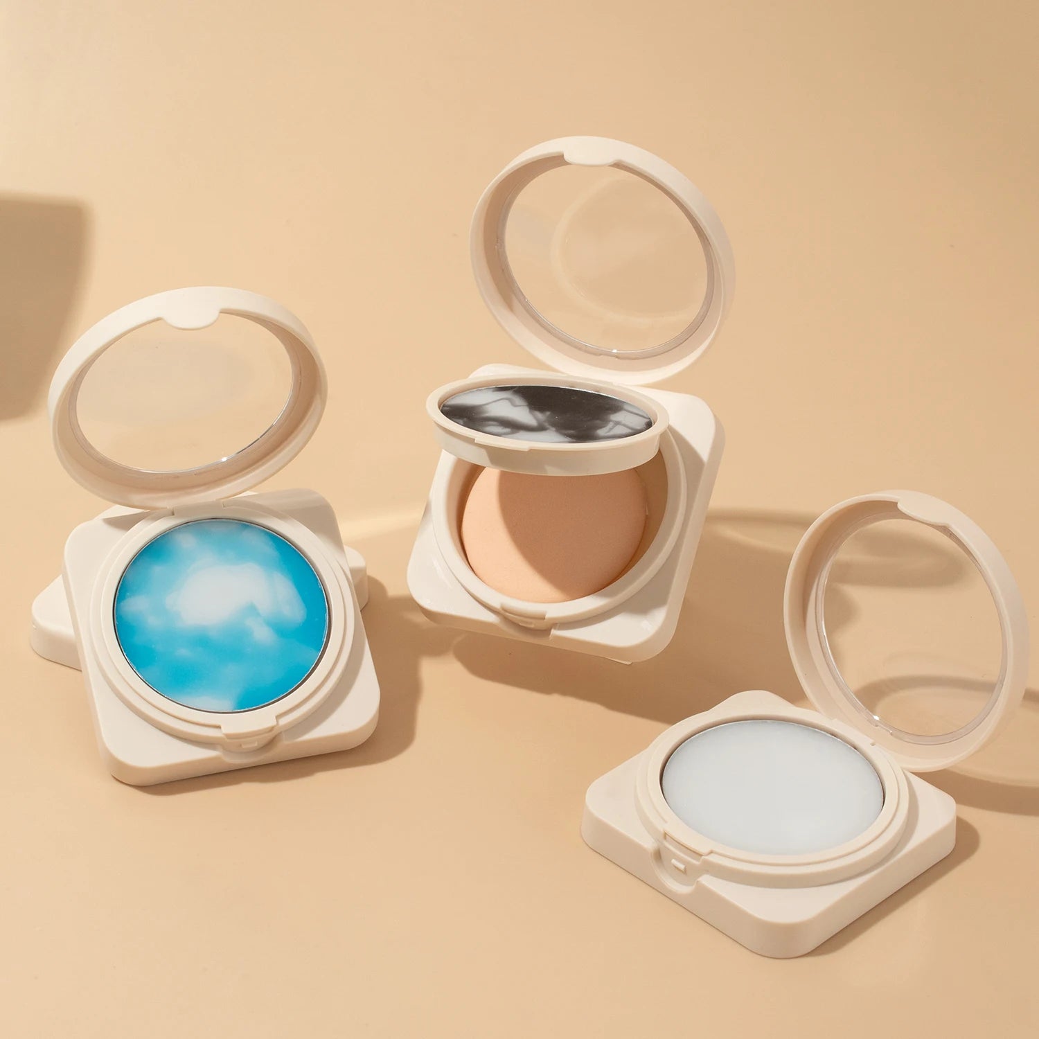 Private Label Best Face Soft-Focus Finish Pressed Setting Powder Sheer Makeup Blurs Face Setting Pressed Powder