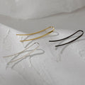 925 Silver Piercing Earrings Jewelry Ear Cuff Charm Handmade Earrings for Women
