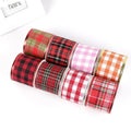 Wholesale 6.3cm Wide Christmas Ribbon Decoration for Christmas Gift  Packaging
