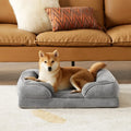 USMILEPET New Design Premium Rectangle Pet Cat Dog Warm Bed Sofa Luxury Pet Bed Elevator for Large Dogs XL Size