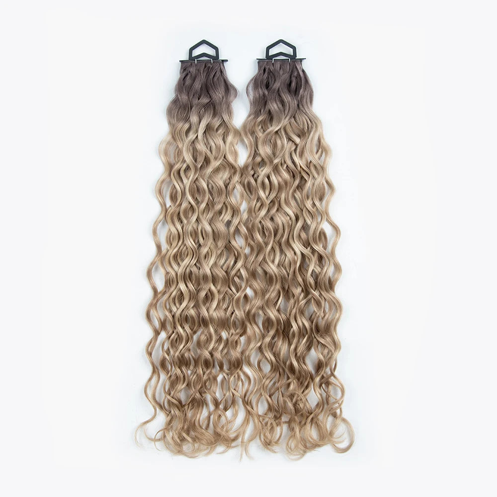 Wholesale Invisible Genius Weft Hair Extension Raw Human Hair Chinese Hair Virgin Cuticle Intact Double Drawn Genius Weft