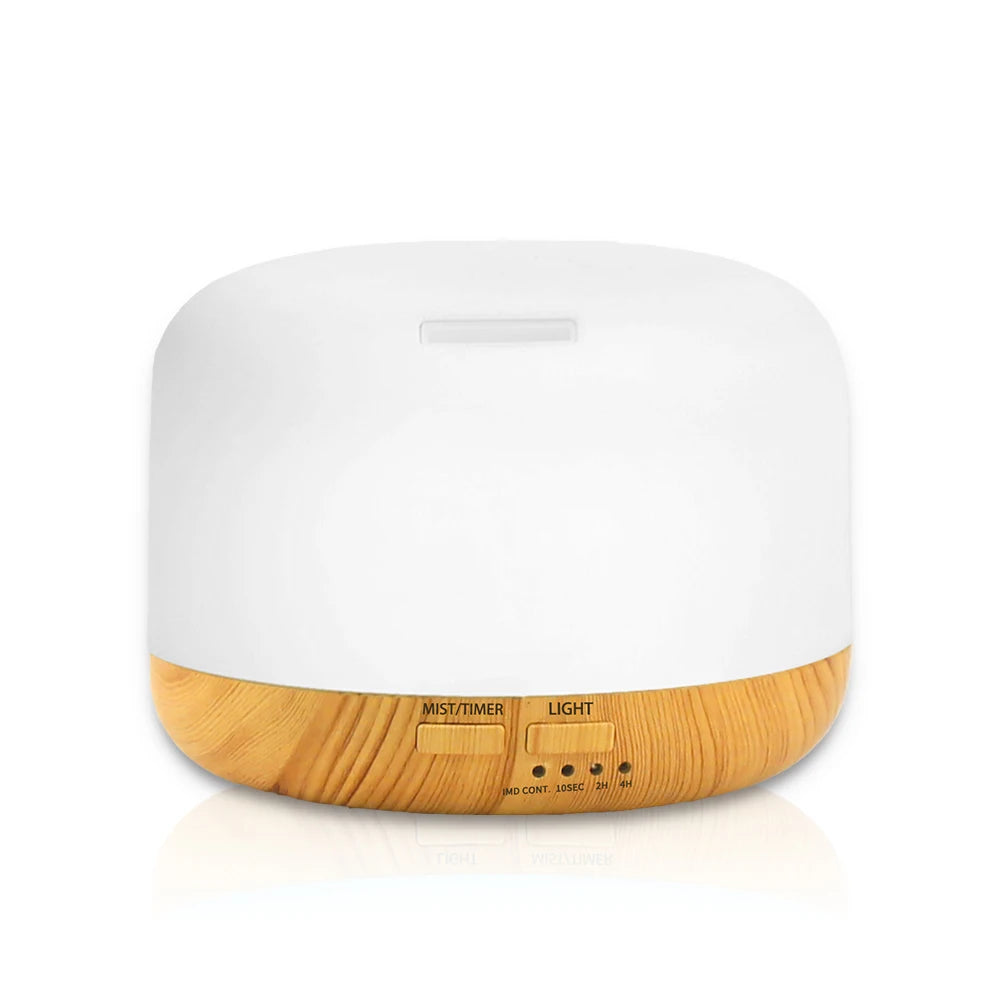 Humidifier Electric Aroma Air Diffuser Wood Ultrasonic Air Humidifier Essential Oil Aromatherapy Cool Mist Maker for Home