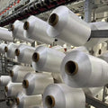 Factory Supply 55D/24F Solid Virgin White Core Spun Polyester Spandex PBT DTY Filament 75D/24F Nylon Fiber 100% Polyester