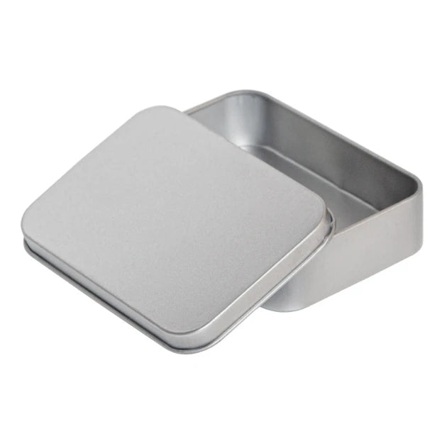 Rectangular Tin Box Candle Decoration Top USB Flash Drive Storage Packaging Metal Iron Box in Stock