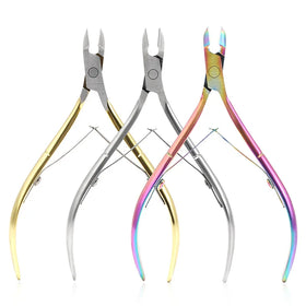 Stainless Steel Beauty Nail Clippers & Peeling Pliers for Finger Nails Cuticle Removal High-quality Portable Durable Wholesale