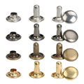 Factory Wholesale Metal Copper Cape Tape Rivet Single Side Double Side Nail Leather Hardware Accessories Metal Buttons Clothing