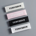 Wholesale Custom Satin Woven Labels with Damask Logo Tag Private Labels for Clothing Neck Printed Techniques