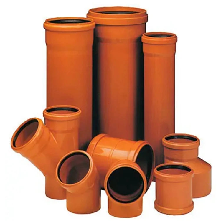 Factory Wholesale PVC Pipe Fittings of Various Size Hot Sale Smooth Surface 1/2''-4'' PVC Plastic Pressure Water Pipe Price