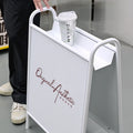Customized Outdoor Rainproof Double-sided Floor Display Sign for Bubble Tea Shop 70x50cm