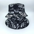 100% Cotton Summer Graphic Outdoor Bucket Hat for Women Popular Custom Embroidered Short Brim Sun Hat Travel Parties Cycling