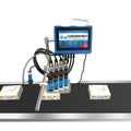 Industrial Online Inkjet Variable Data Code Bulk Batch Printer Production Line 1~4 Printing Heads 101.6mm Tube Printer