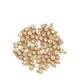 Zirconia Star Charms Crystal Gold Plated Alloy for Jewelry Making Bracelet Necklace Earring Pendant Craft Supplies DIY