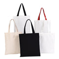 8 Oz Canvas Cotton Material Wholesale Women Cotton Canvas Bag Customizable Tote Blank Grocery Tote Bags