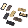 Oukali Modern Solid 64mm Copper Hardware Furniture Square Brass Black Accessory Drawer Pull Handles for Kitchen Bedroom Dresser