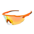 OEM Factory Sports Glasses Cycling Glasses Uv protection Photochromic Polarized with pink Blue Red Lens