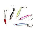 WEIHE 3g 5g   Mini Metal Jig Lure with Single Hook 3g/5g  Jigging Artificial Hard Bait Fishing Tackle