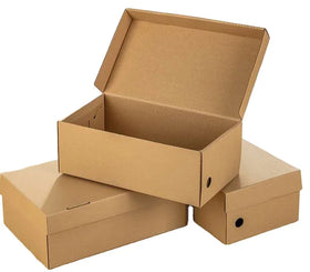 Custom Logo Printed Kraft Cardboard Paper Boxes for Packaging for Food Shoes Shipping
