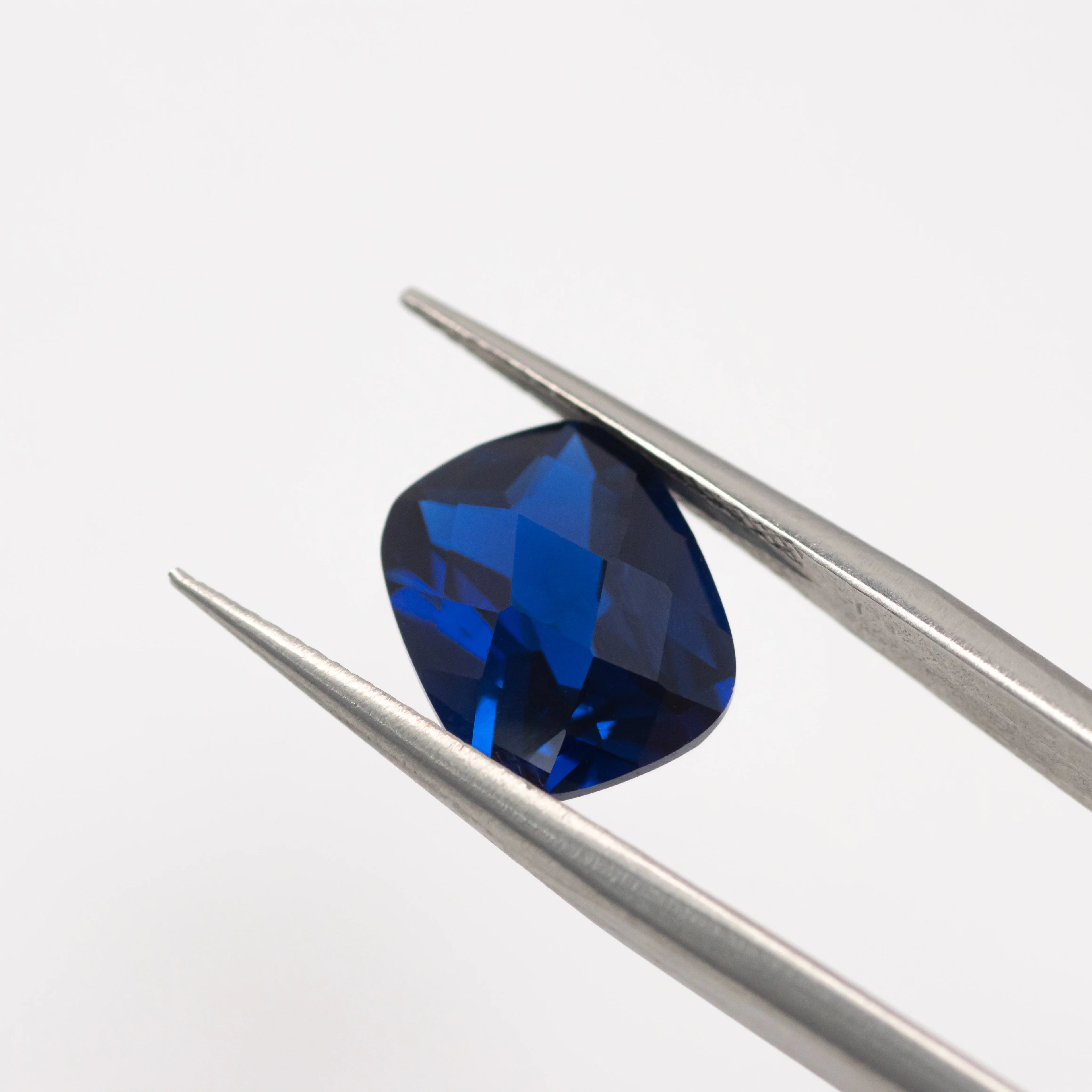 Loose Gemstone High Quality Synthetic Blue Spinel #113 Oval Single Checker 9*11mm