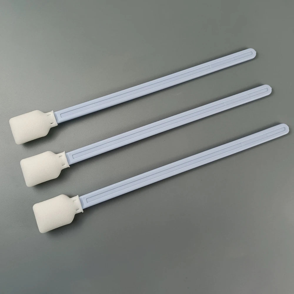 Big Head Industrial Cleanroom Swab Polyurethane Sponge Foam Tip Printer Cleanroom Foam Swab for Printer