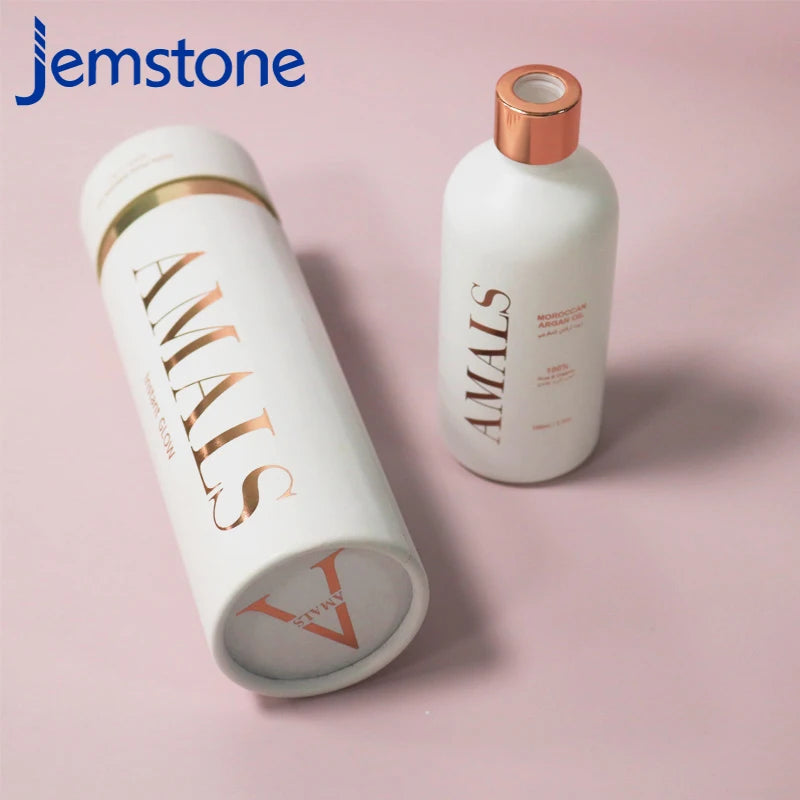 Custom Design Cylinder Paper Cardboard Luxury Scrub Body Brush Remove Dead Skin Exfoliating  Paper Tube Packaging