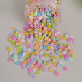 Candy Color Polymer Hot Clay Sprinkles 5mm 3D Tiny Round Shape Clay Slices Nail Stickers DIY Making Phone Deco Kid Toys
