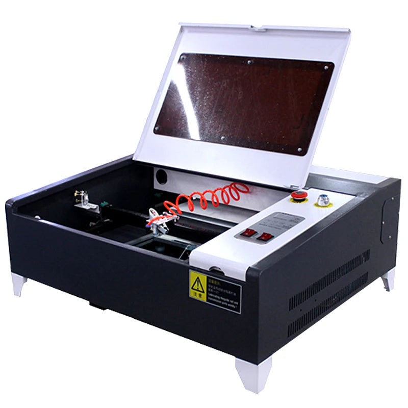 Vevor Wholesale 400x400mm 50W Wood Rubber Crystal Bamboo CO2 Laser Cutting Engraving Machine