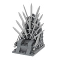 MOC1063  Building Bricks Game of Thrones  Iron Throne Seat Building Brick Set