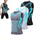 Men's Lightweight Breathable Sweat-Absorbent Yoga Top Quick-Drying Fitness Undershirt Slim Stretch Sleeveless Design for Sports
