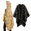 Factory LOGO Poncho Capes With Hood Pashmina Cardigans Blanket Shawls