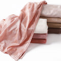 Hijab High Quality Shiny Textured Cotton Head Scarf Muslim Women Long Stretchy Shawl Tudung Wholesale Malaysia Jersey Hijab