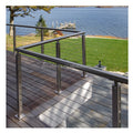 Reilbu Hot Sale Easy to Install Stainless Balustrade Handrail Stair Deck Balcony Railing Cable Railing